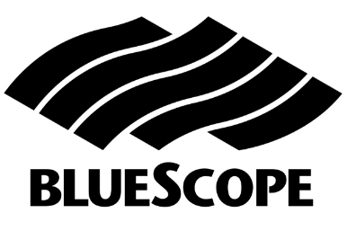 BlueScope in Black Text